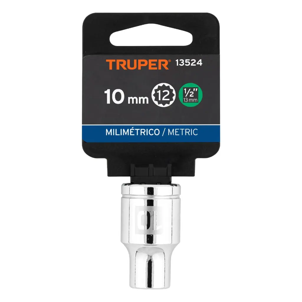 [13524] DADO POLIGONAL 10MM TRUPER