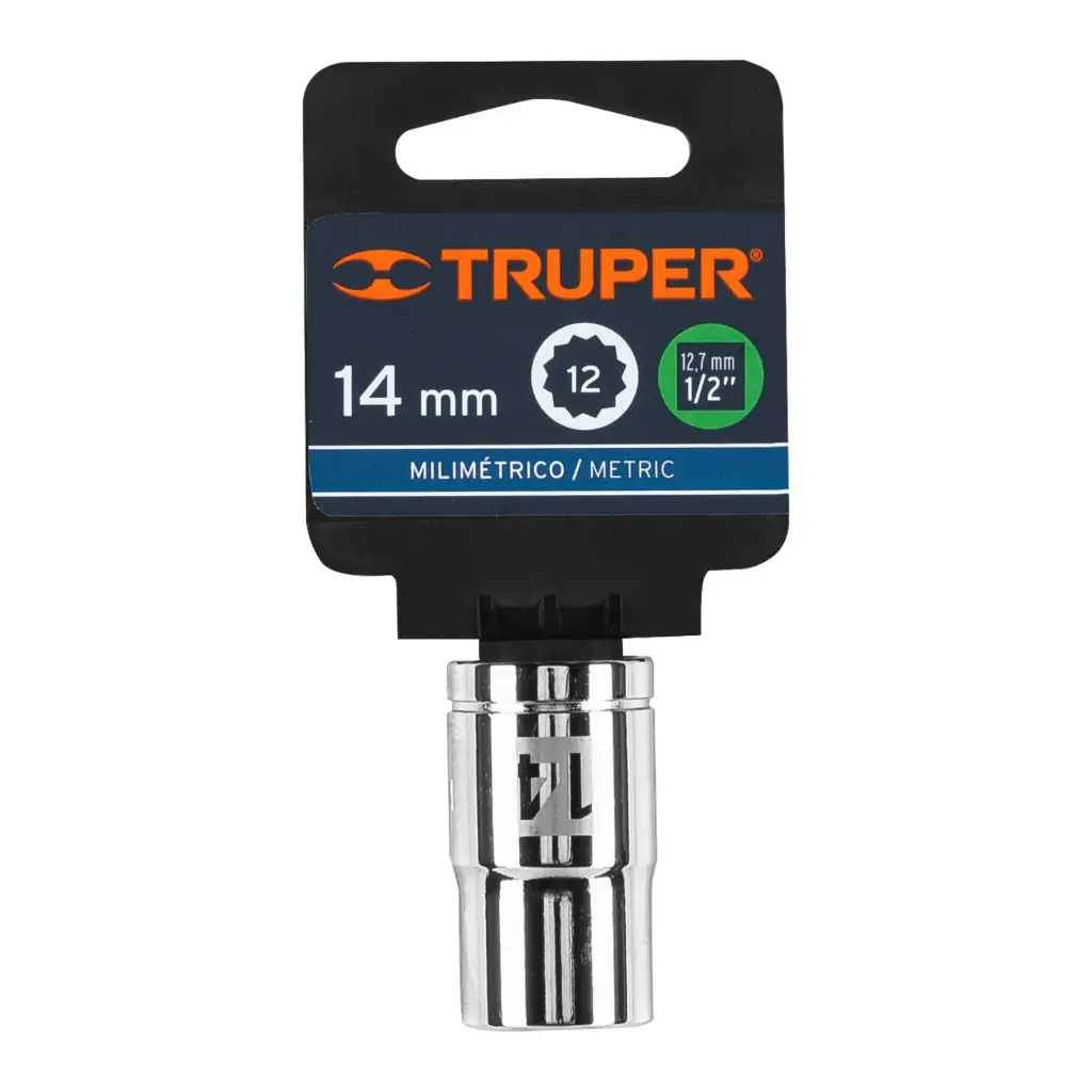 DADO POLIGONAL 14MM TRUPER