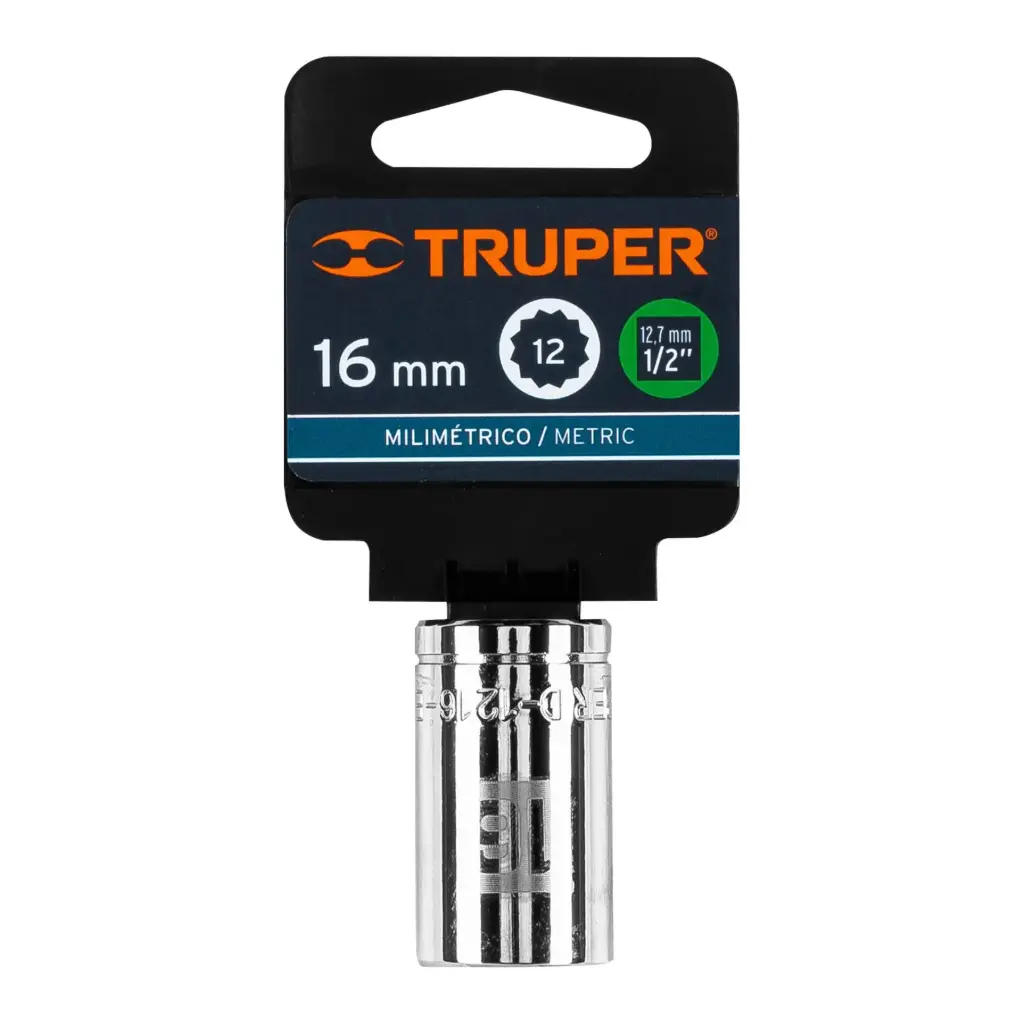 DADO POLIGONAL 16MM TRUPER