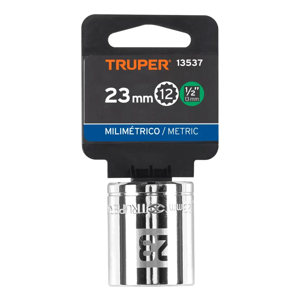 [13537] DADO POLIGONAL 23MM TRUPER