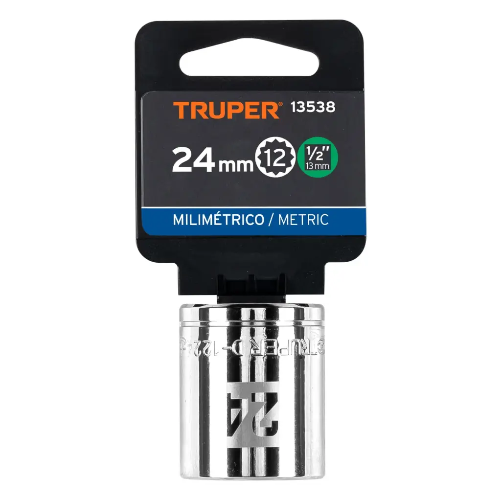 [13538] DADO POLIGONAL 24MM TRUPER