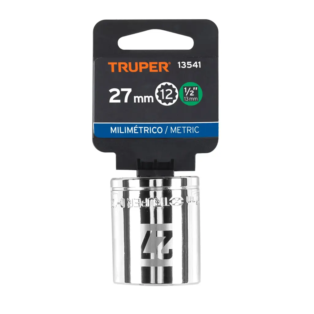 [13541] DADO POLIGONAL 27MM TRUPER