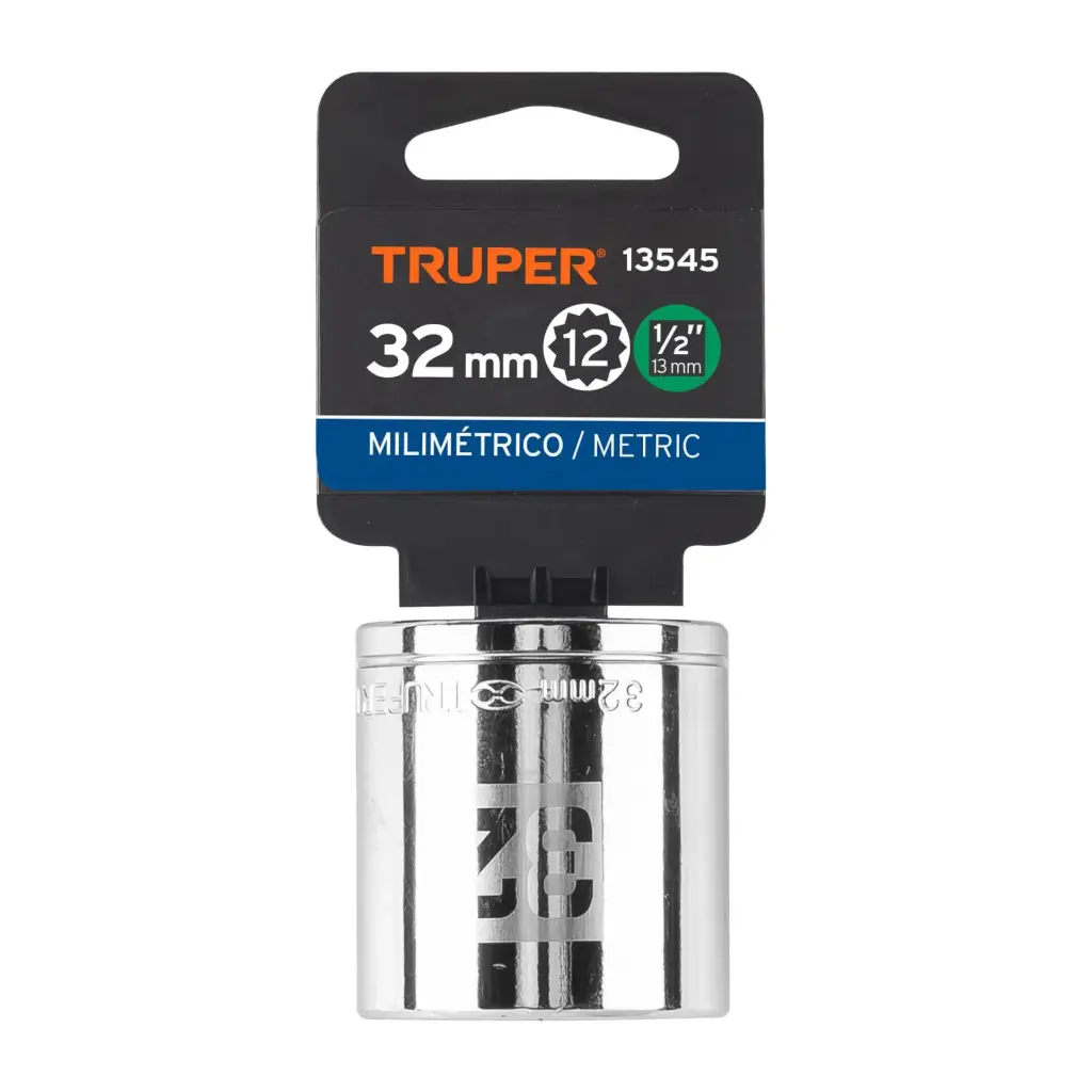 DADO POLIGONAL 32MM TRUPER