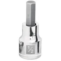 DADOS DE PUNTA HEXAGONAL 1/2" TRUPER