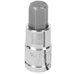 [13256] DADOS DE PUNTA HEXAGONAL 9/16" TRUPER