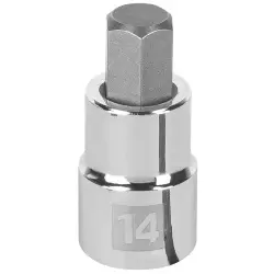 [13285] DADOS DE PUNTA HEXAGONAL 14MM