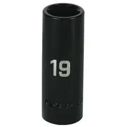 DADOS DE IMPACTO TUBULARES HEXAGONALES 19MM TRUPER