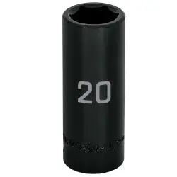 [12432] DADOS DE IMPACTO TUBULARES HEXAGONALES 20MM TRUPER