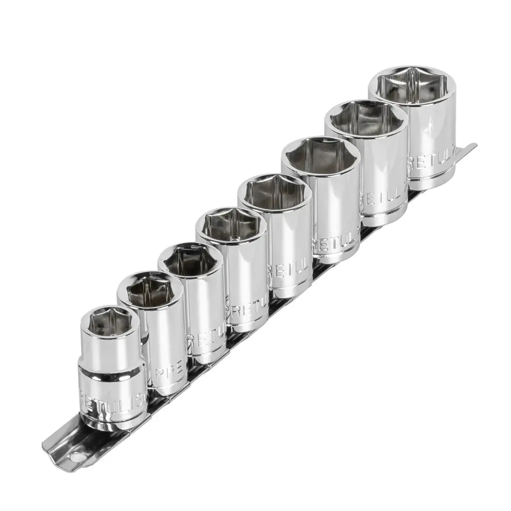 JUEGO DE 8 DADOS 1/2 13MM-24MM TRUPER