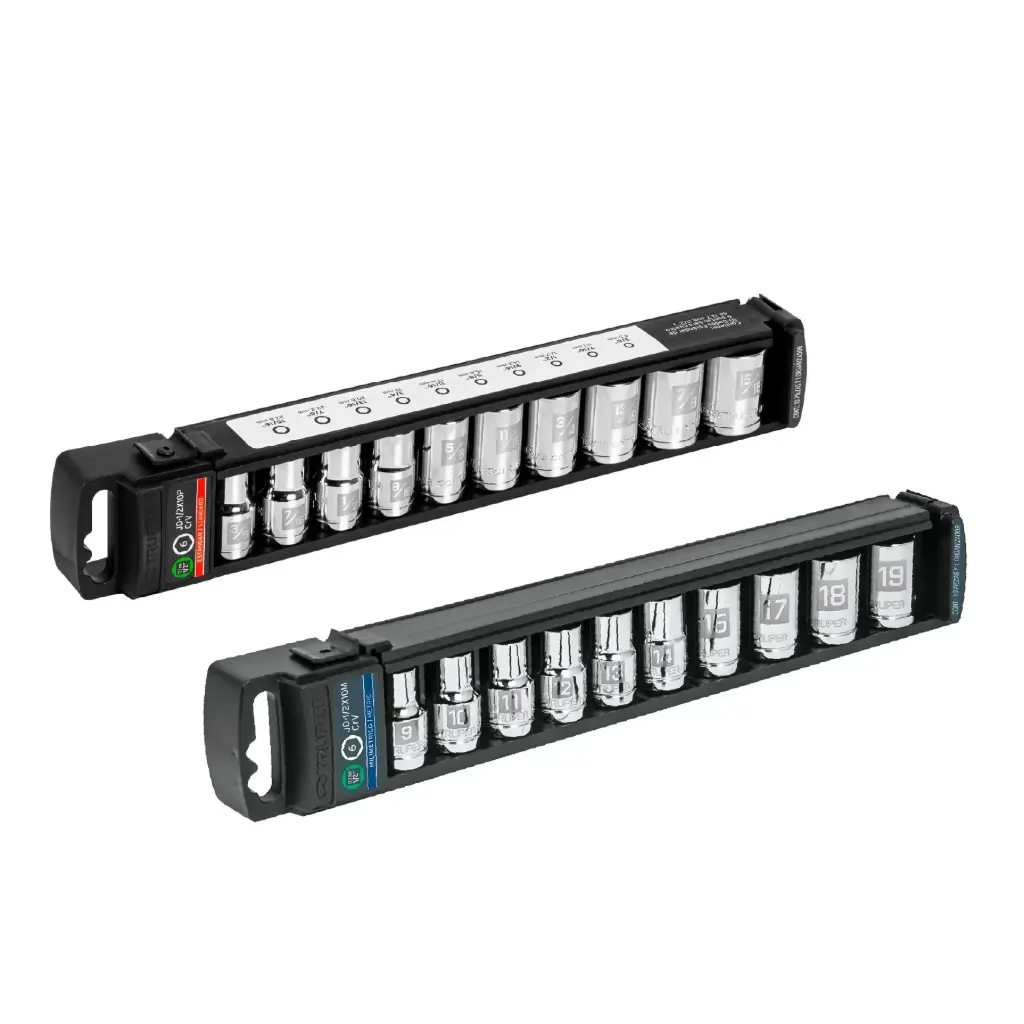 [14177] JUEGO DE 10 DADOS CORTOS 1/2 9MM-19MM TRUPER