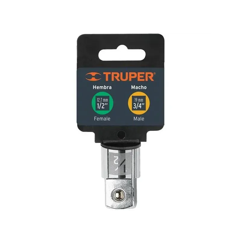 [13424] ADAPTADOR 3/4" (H) X 1/2" (M) TRUPER