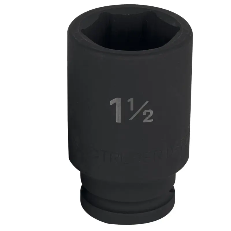 [12442] DADOS DE IMPACTO TUBULARES HEXAGONALES (3/4) 1 1/2" TRUPER