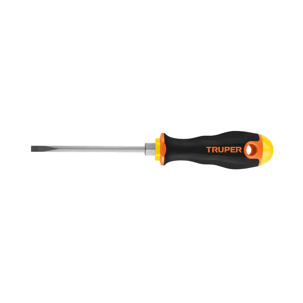 DESARMADORES CABINET, MANGO CONFORT GRIP 1/8 X 6" TRUPER