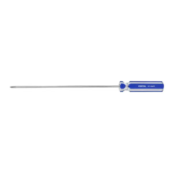 DESARMADORES DE CRUZ,M MANGOV DE PVC 1/8" X 6", PRETUL