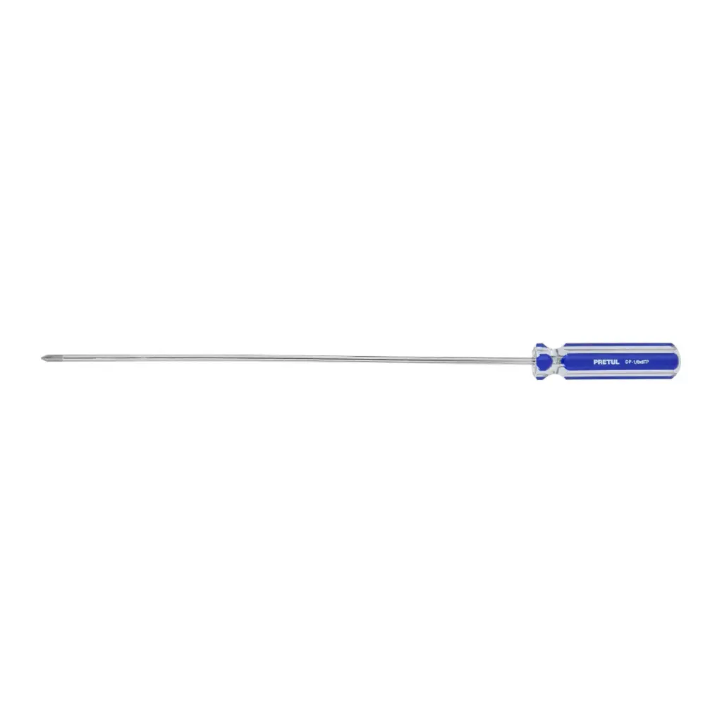 [28078] DESARMADORES DE CRUZ,M MANGOV DE PVC 1/8" X 8", PRETUL