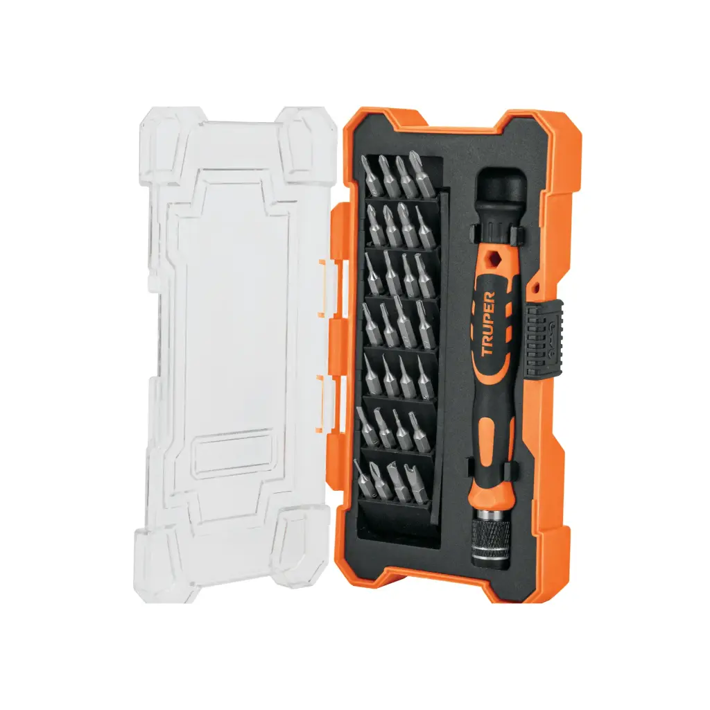 [14160] DESARMADOR DE JOYERO CON 28 PUNTAS TRUPER