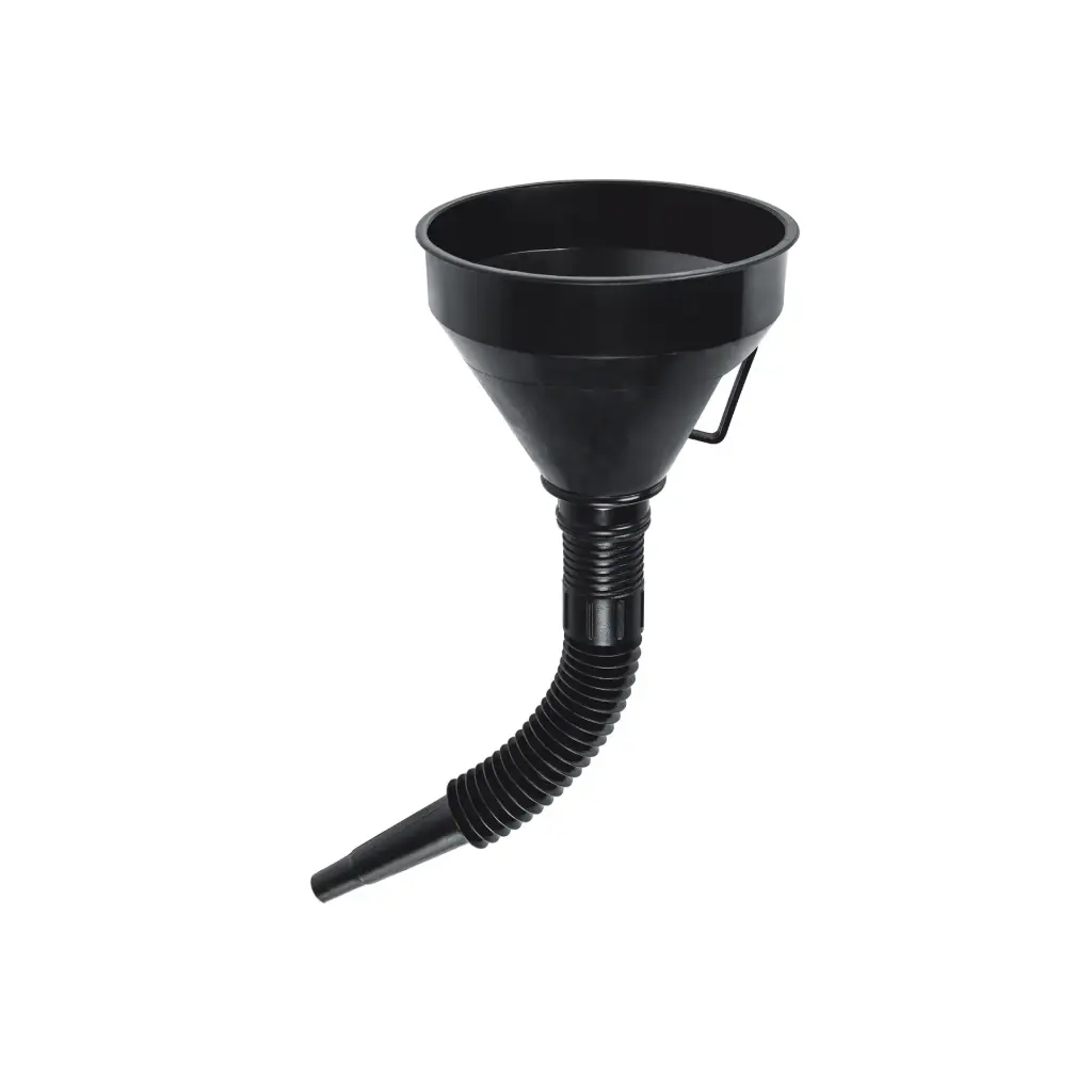 [11207] EMBUDO PLASTICO 500 ML, CUELLO FLEXIBLE TRUPER