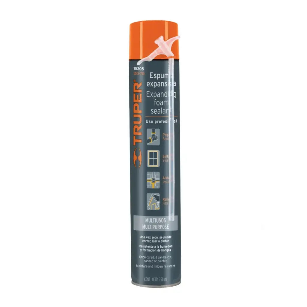 ESPUMA EXPANSIVAS MULTIUSOS 750ML TRUPER
