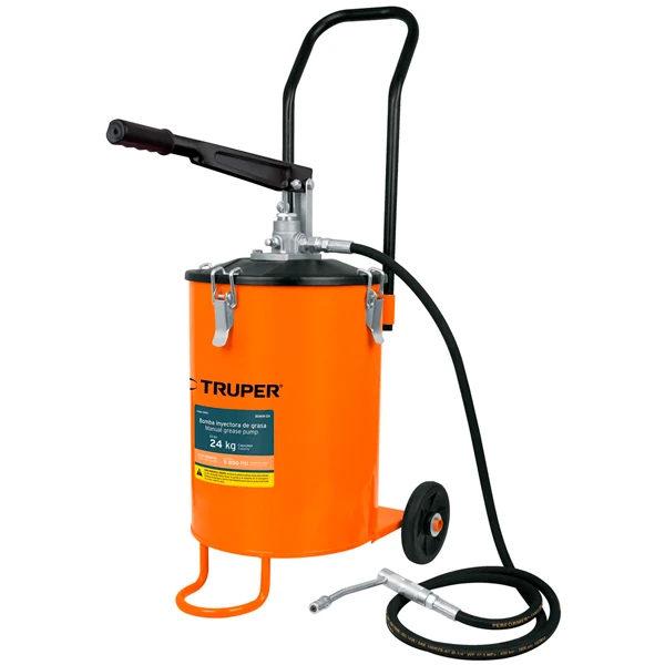 BOMBAS INYECTORA DE GRASA 24 KG (53 LB) TRUPER