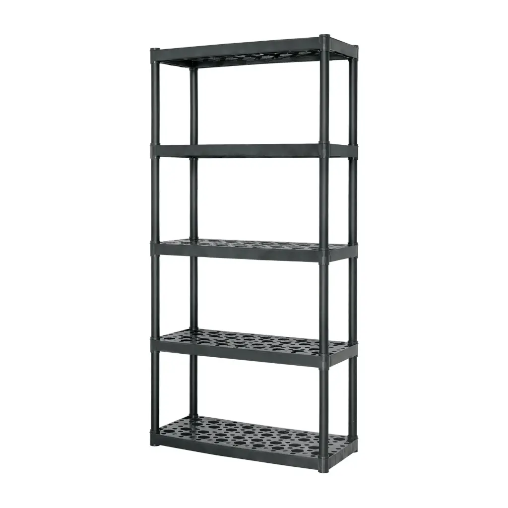 [19943] ESTANTES PLASTICO USO PESADO , 5 REPISAS VENTILADAS 340 KG TRUPER