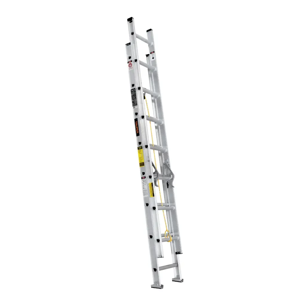 ESCALERAS TELESCOPICAS TIPO III 150KG (9KG) 16 PELDAÑOS TRUPER