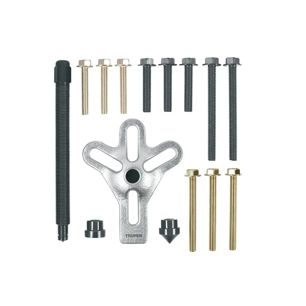 [14511] EXTRACTOR PATA DE GALLO , 15 PIEZAS TRUPER