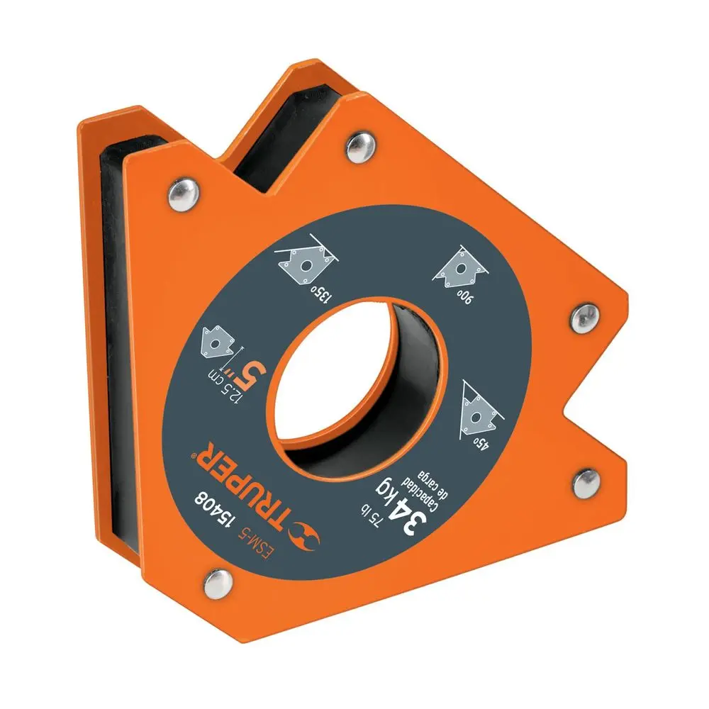 ESCUADRAS MAGNETICAS 5" TRUPER