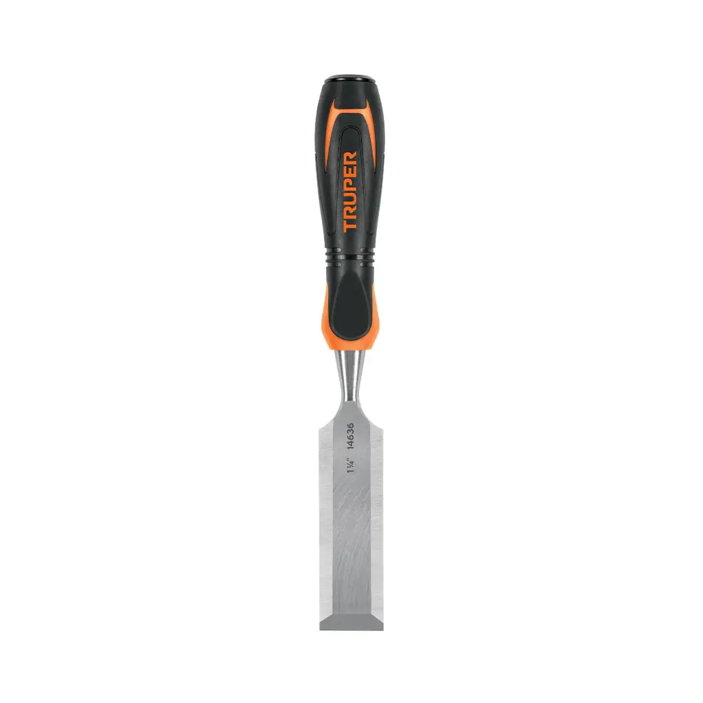 [14636] FORMONES 1 1/4", ACERO AL CROMO VANADIO MANGO COMFORT GRIP-14636-TRUPER