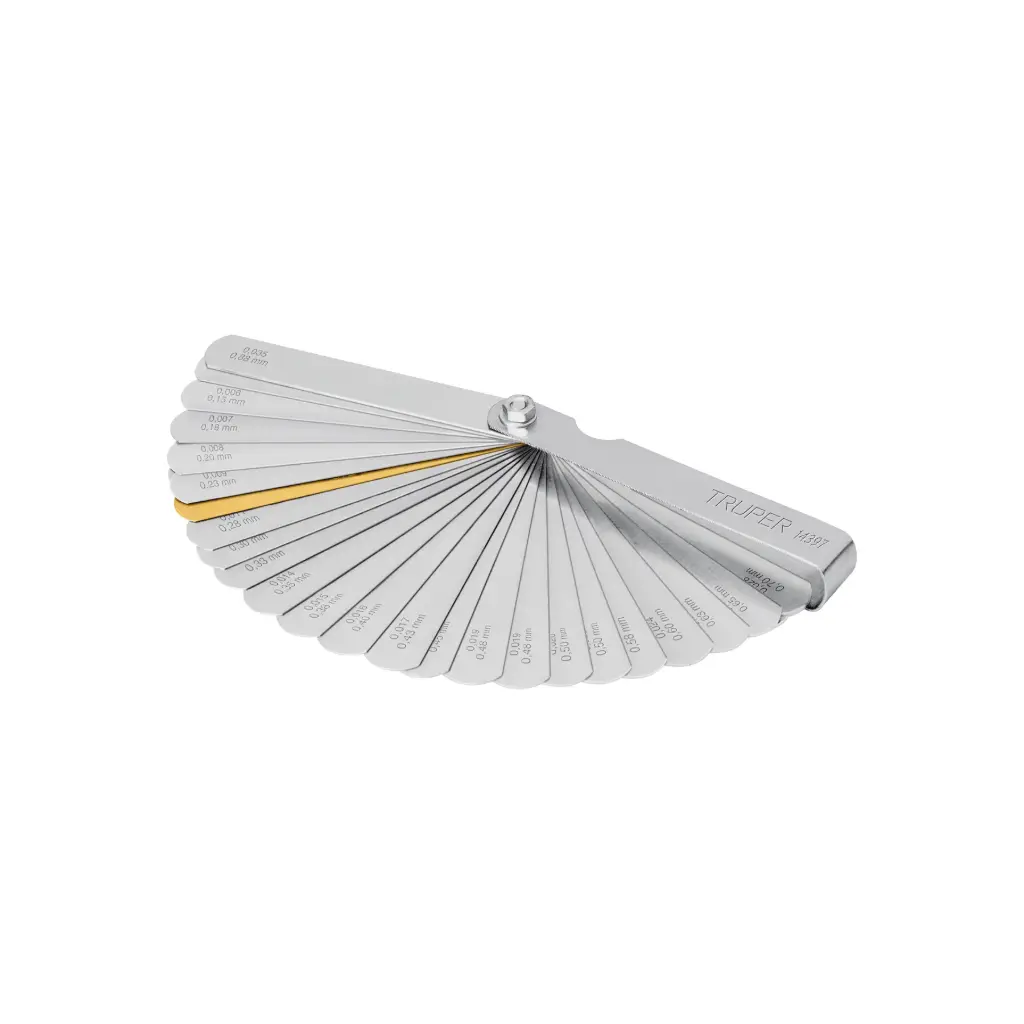 [14397] GALGA DE BUJIA 32 HOJAS (0.04-0.88MM) STD/14397/TRUPER