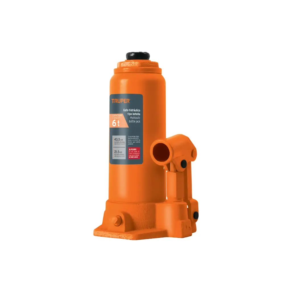 [14814] GATA DE BOTELLA 6 TN MÁX ALTURA 435MM-14814-TRUPER