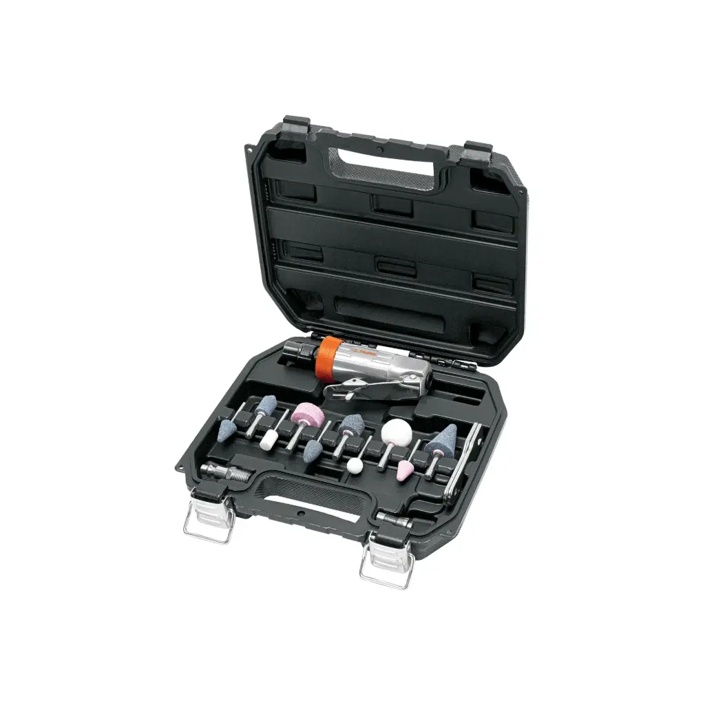 [16887] KIT DE MINI RECTIFICADORA 1/4" CON ESTUCHE PLASTICO TRUPER