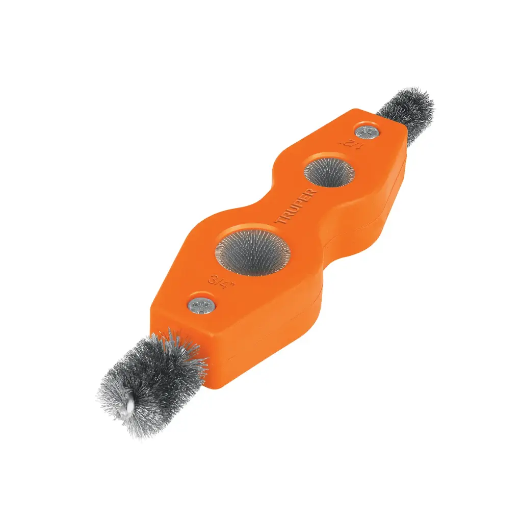 [17110] CEPILLO LIMPIADOR DE TERMINALES DE BATERIAS 4 EN 1 TRUPER