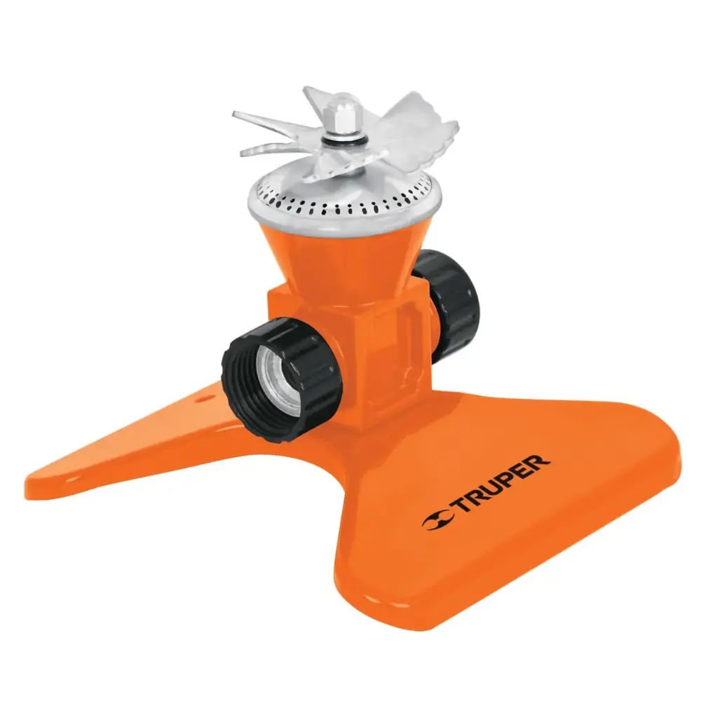 [10329] ASPERSOR BASE DE ACERO CON ASPAS 8.5M TRUPER