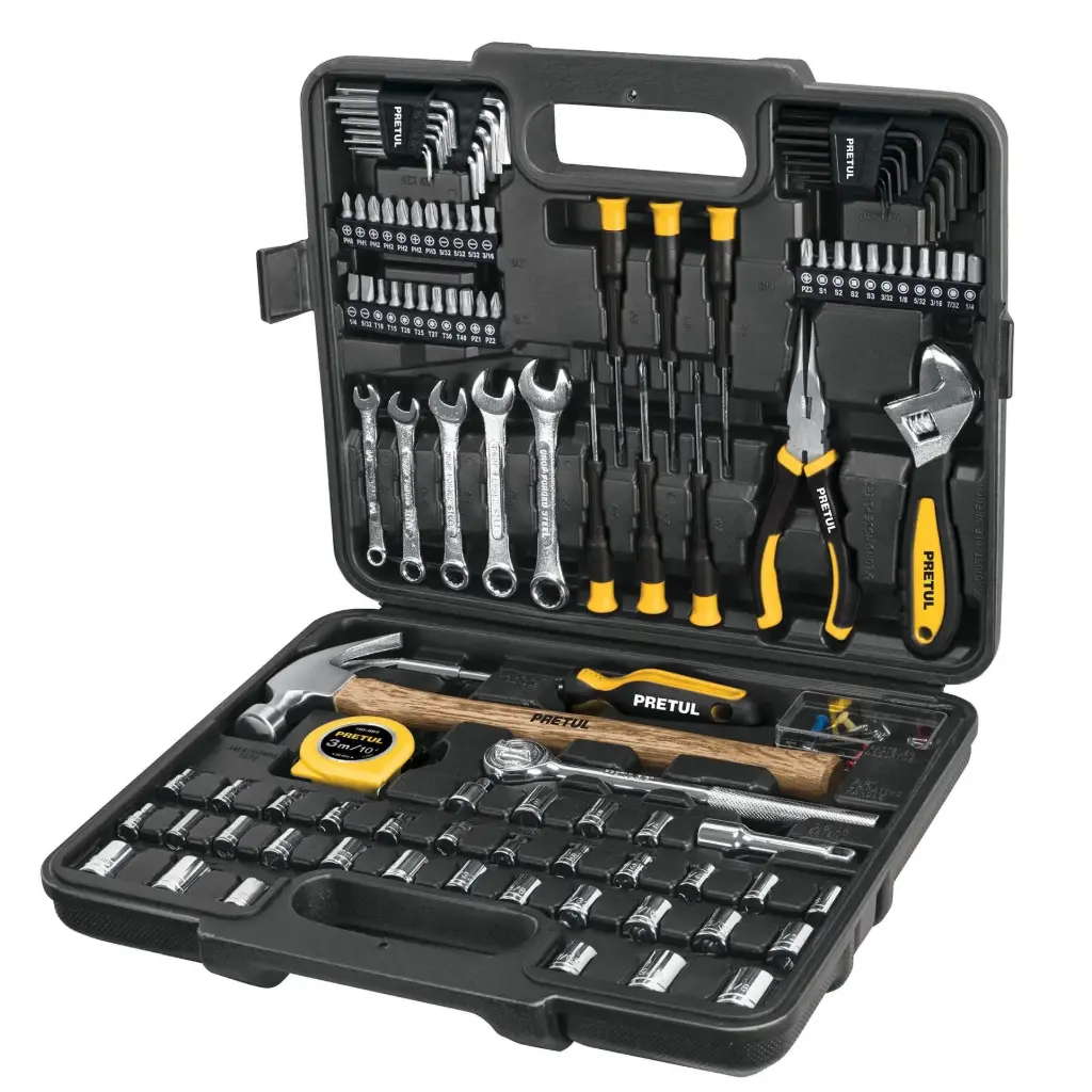 JUEGO DE 109 PIEZAS 1/4 3/8 ,PRETUL