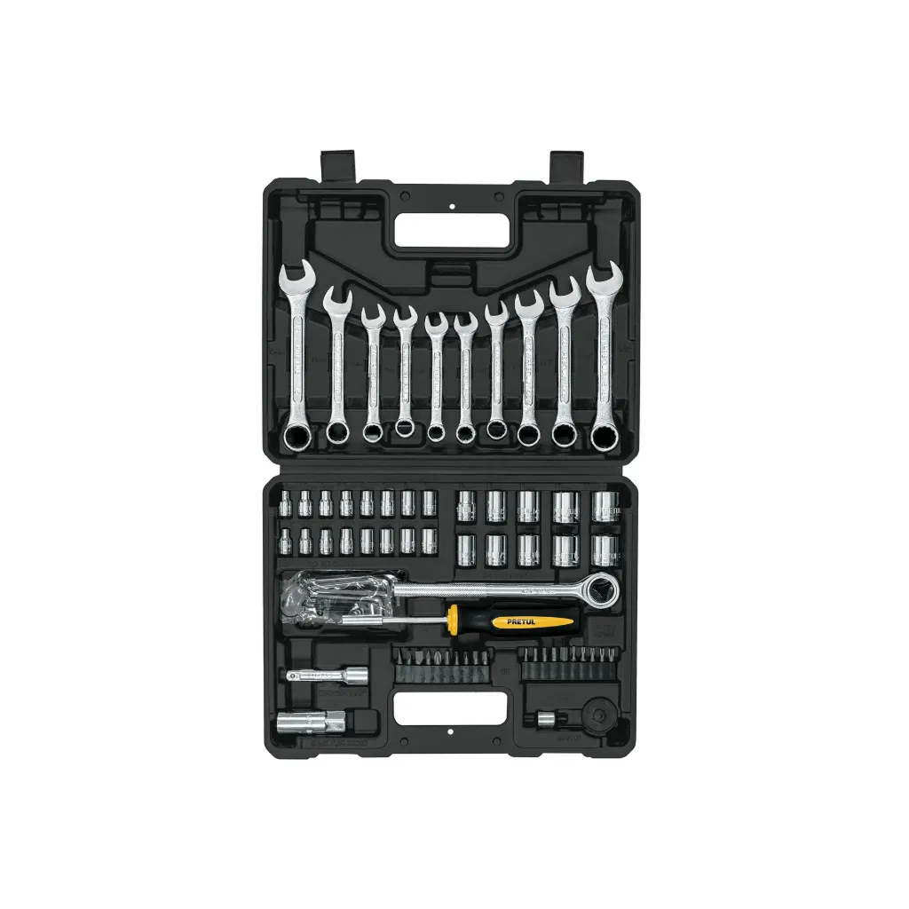 [22981] JUEGO DE 70 PIEZAS DE 1/4" 3/8"-22981-PRETUL