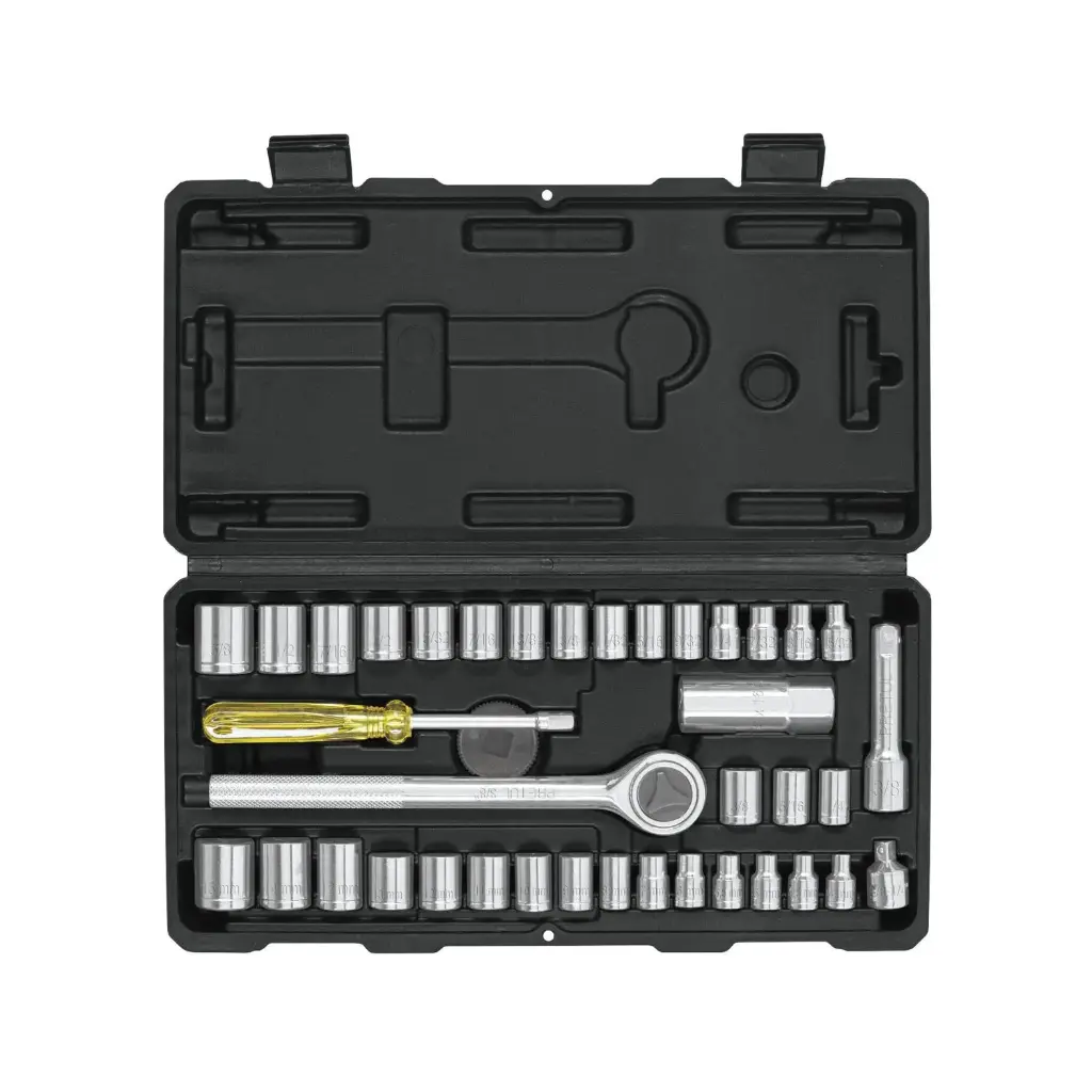 JUEGO DE 39 PIEZAS, 1/4" 3/8" PRETUL