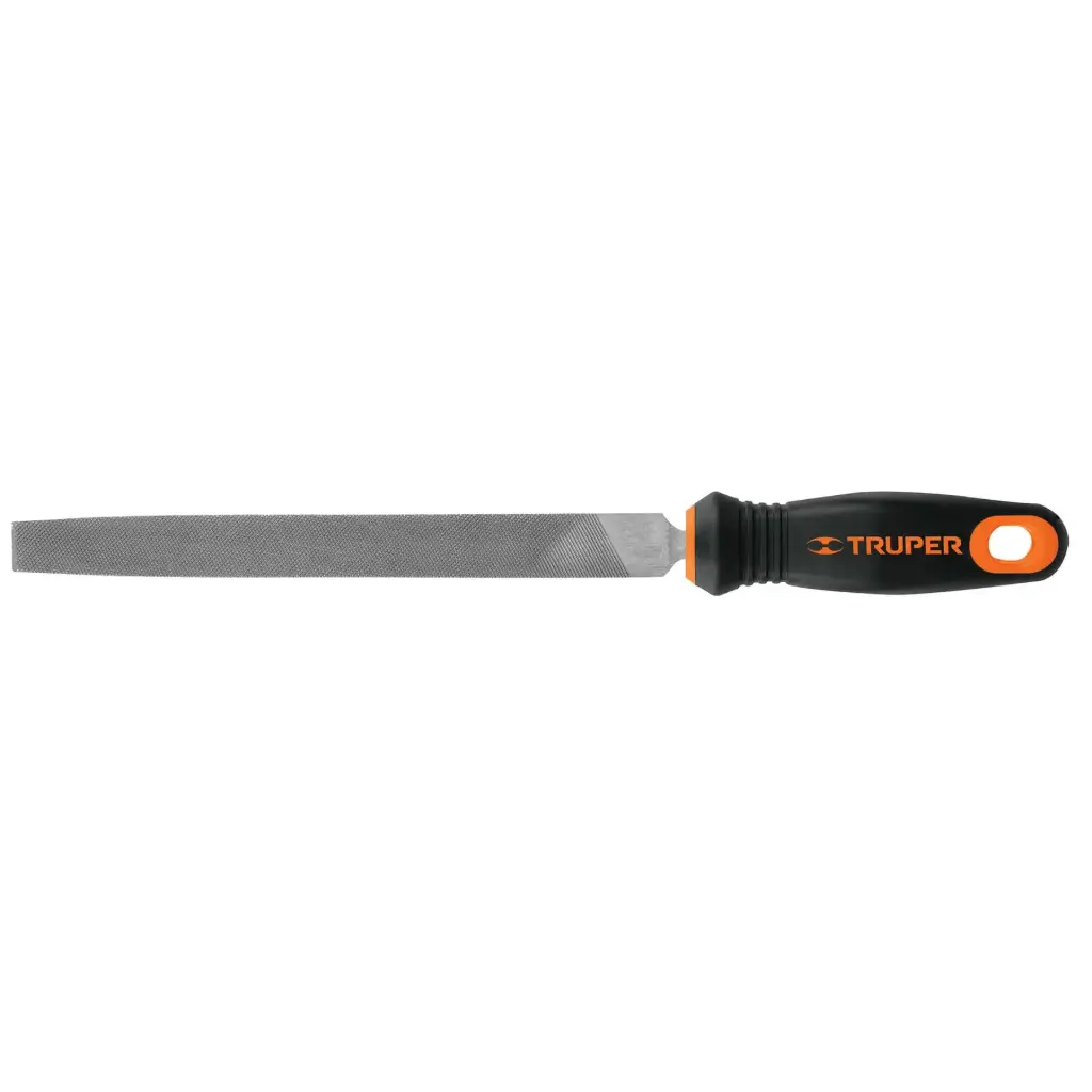 [15311] LIMA PLANAS , BASTARDAS CON MANGO COMFORT GRIP 8" TRUPER