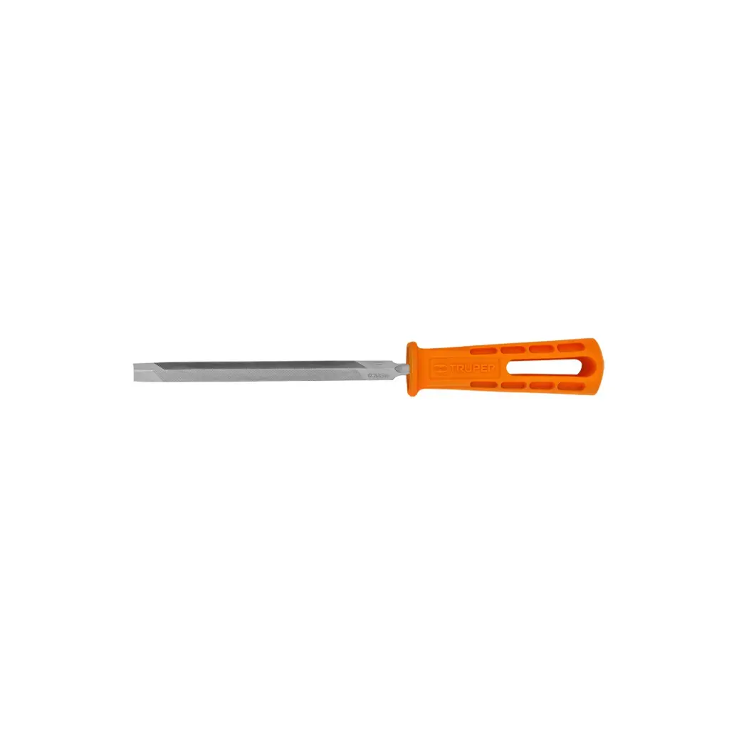 LIMAS TRIANGULO PESADO, BASTARDAS CON MANGO 6" TRUPER