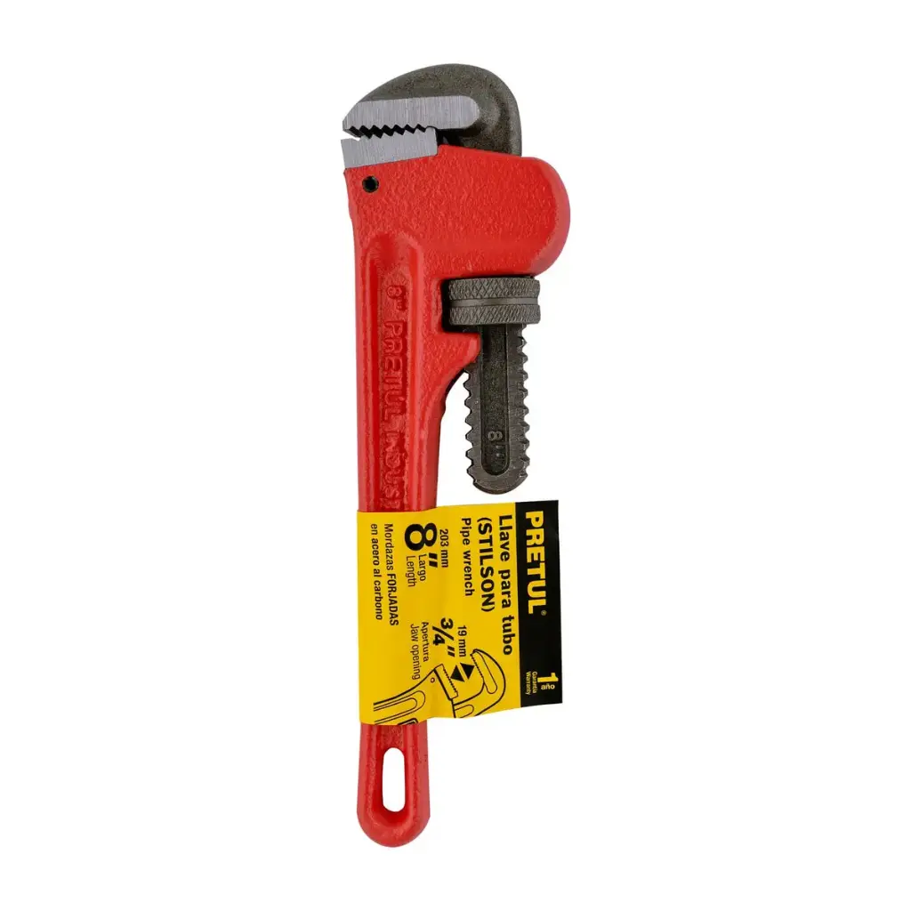 LLAVE STILSON PRETUL 8" PRETUL