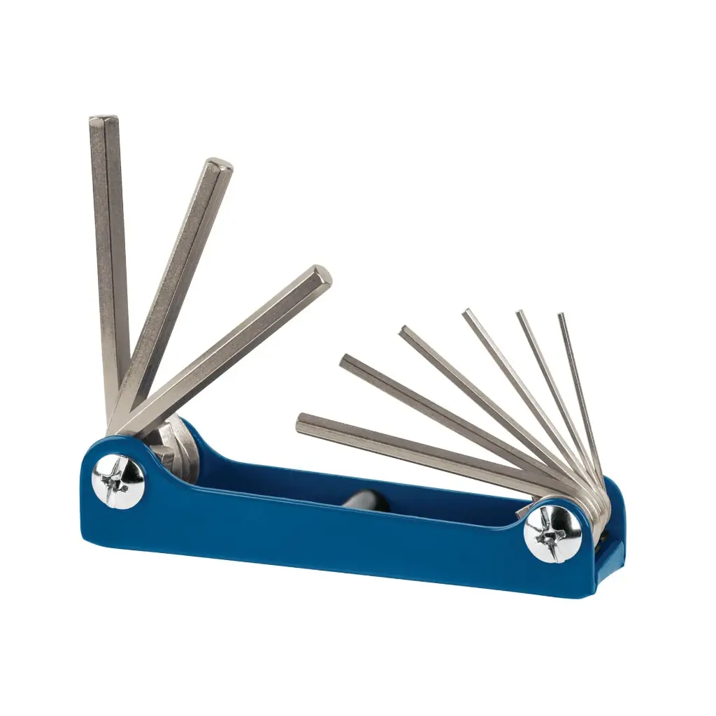 [15563] JUEGO DE LLAVES ALLEN TIPO NAVAJA , CUERPO DE LAMINA 1.3MM-6MM TRUPER