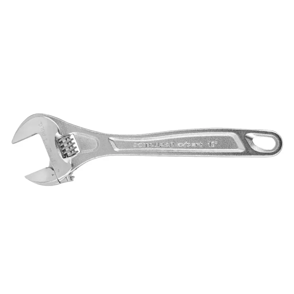 LLAVES FRANCESAS PROFESIONALES CROMADAS 12" TRUPER
