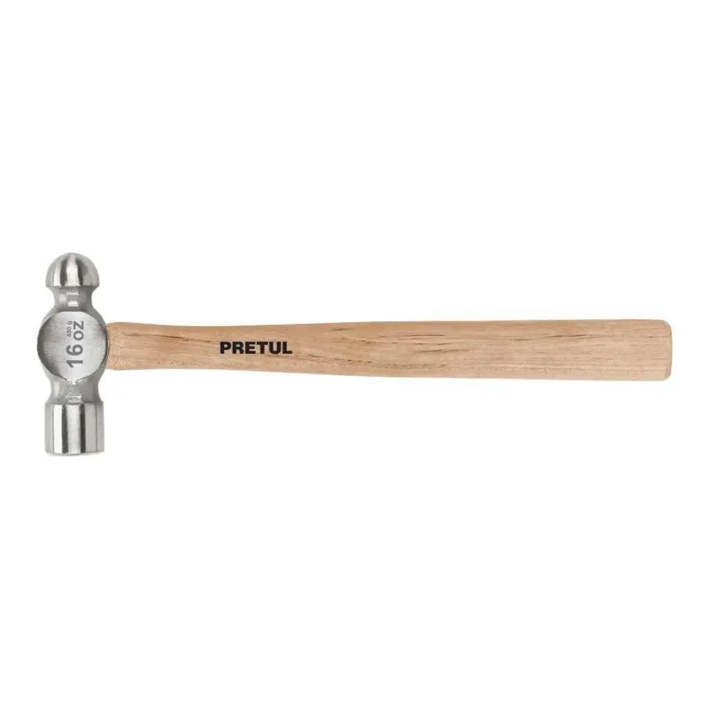 MARTILLOS PULIDOS, DE BOLA 16 OZ 13.1/2" PRETUL