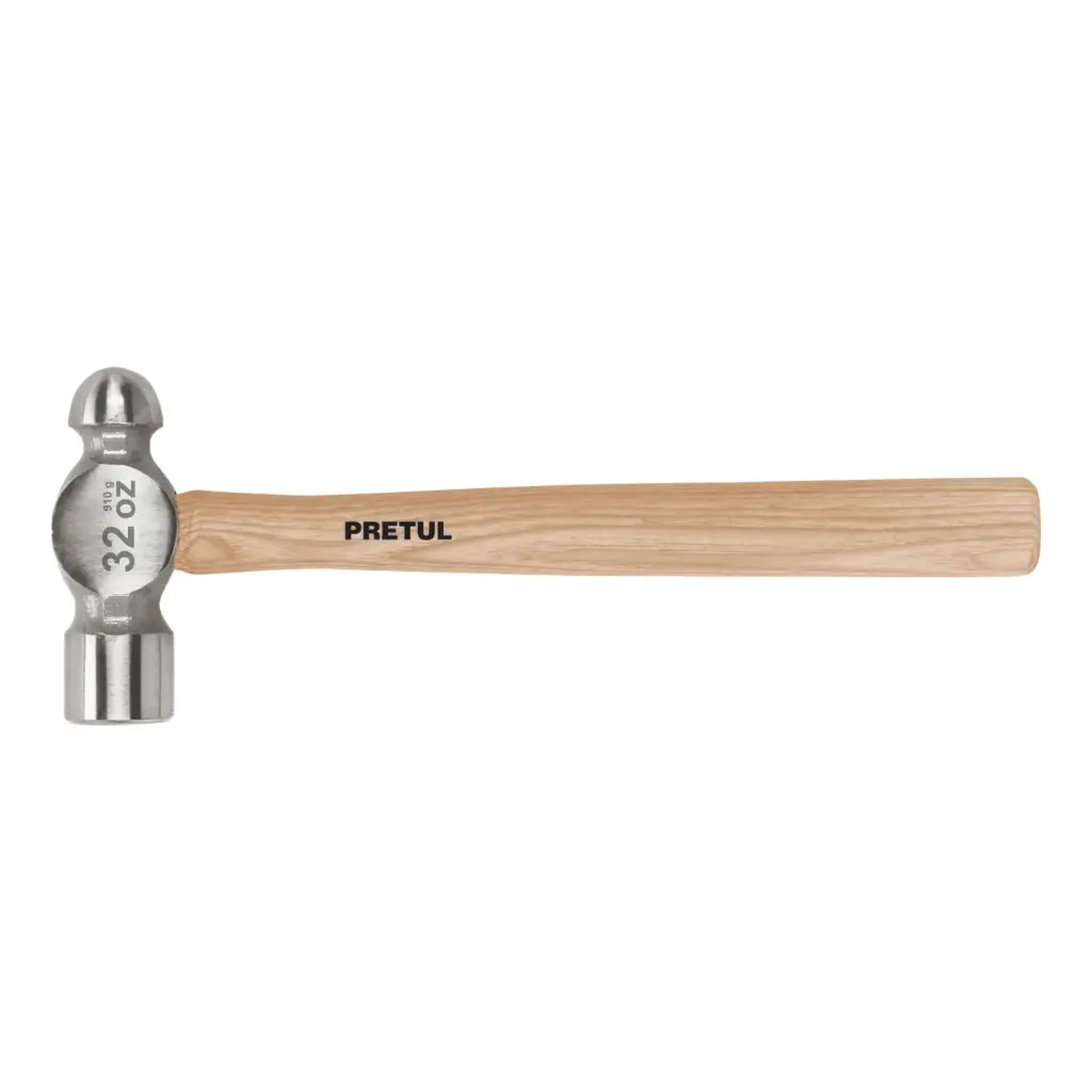 MARTILLOS PULIDOS, DE BOLA 32 OZ 14.1/2" PRETUL