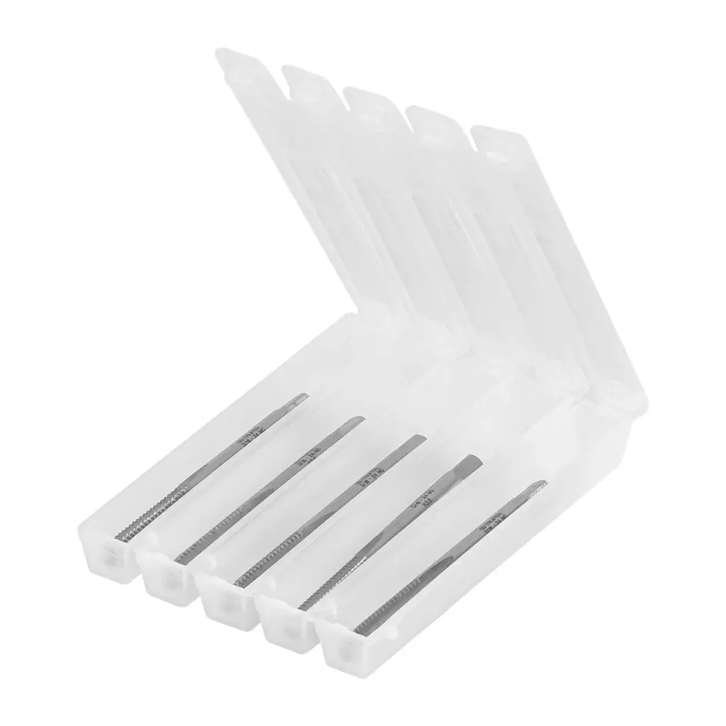 [11403] MACHOS SEMICONICOS UNC 3/16 X 24, ESTUCHE DE 5 PIEZAS TRUPER