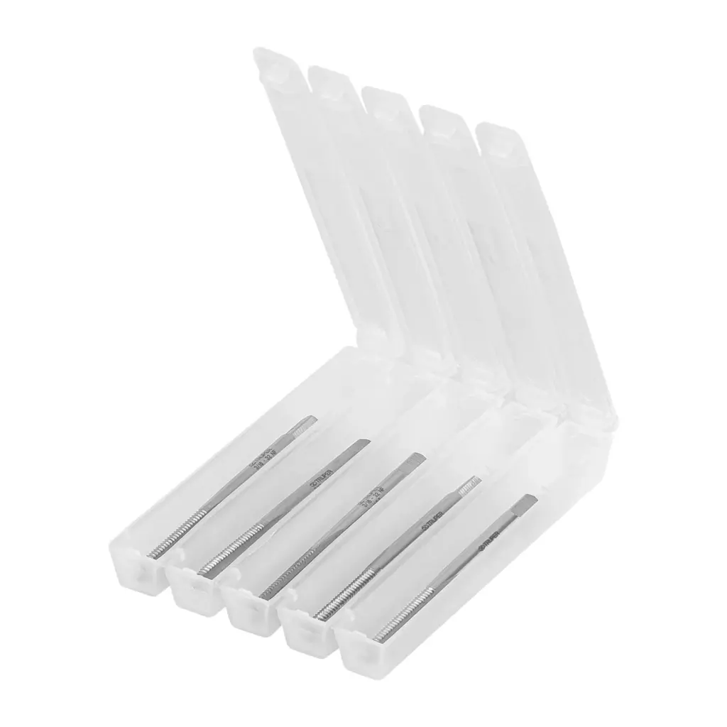 [11404] MACHOS SEMICONICOS UNF 3/16 X 32, ESTUCHE DE 5 PIEZAS TRUPER