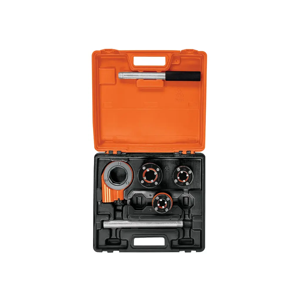 [13070] JUEGO DE TARRAJAS PARA TUBO 4 PIEZAS TRUPER