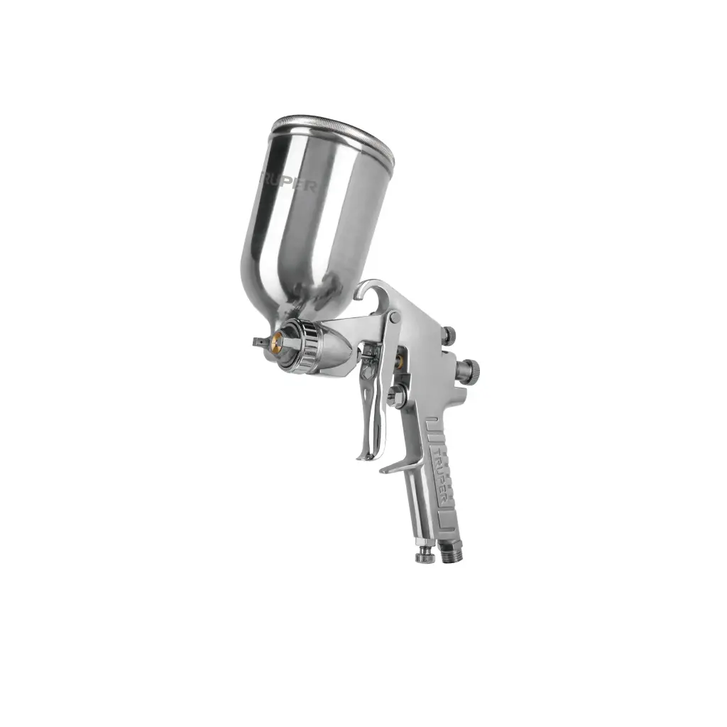 [13060] PISTOLA DE AIRE VASO DE PLASTICO 400ML VISCOSIDAD ALTA TRUPER