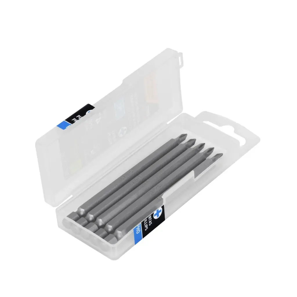 [101823] ESTUCHE CON 5 PUNTAS DE CRUZ, PH0 (IGUALES ) 4" TRUPER