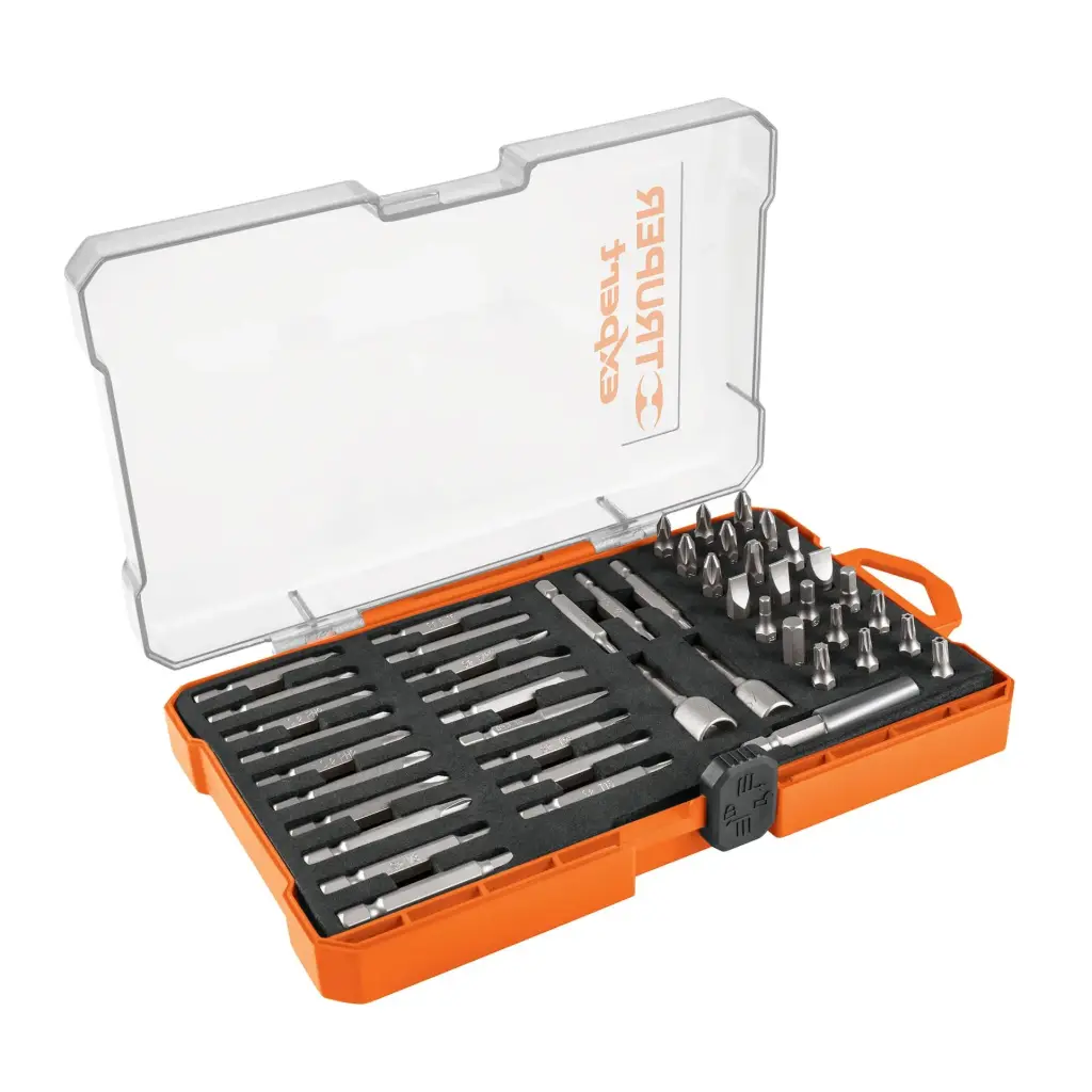 JUEGO DE PUNTAS MIXTAS, LARGO 1" Y 2" 47 PIEZAS TRUPER