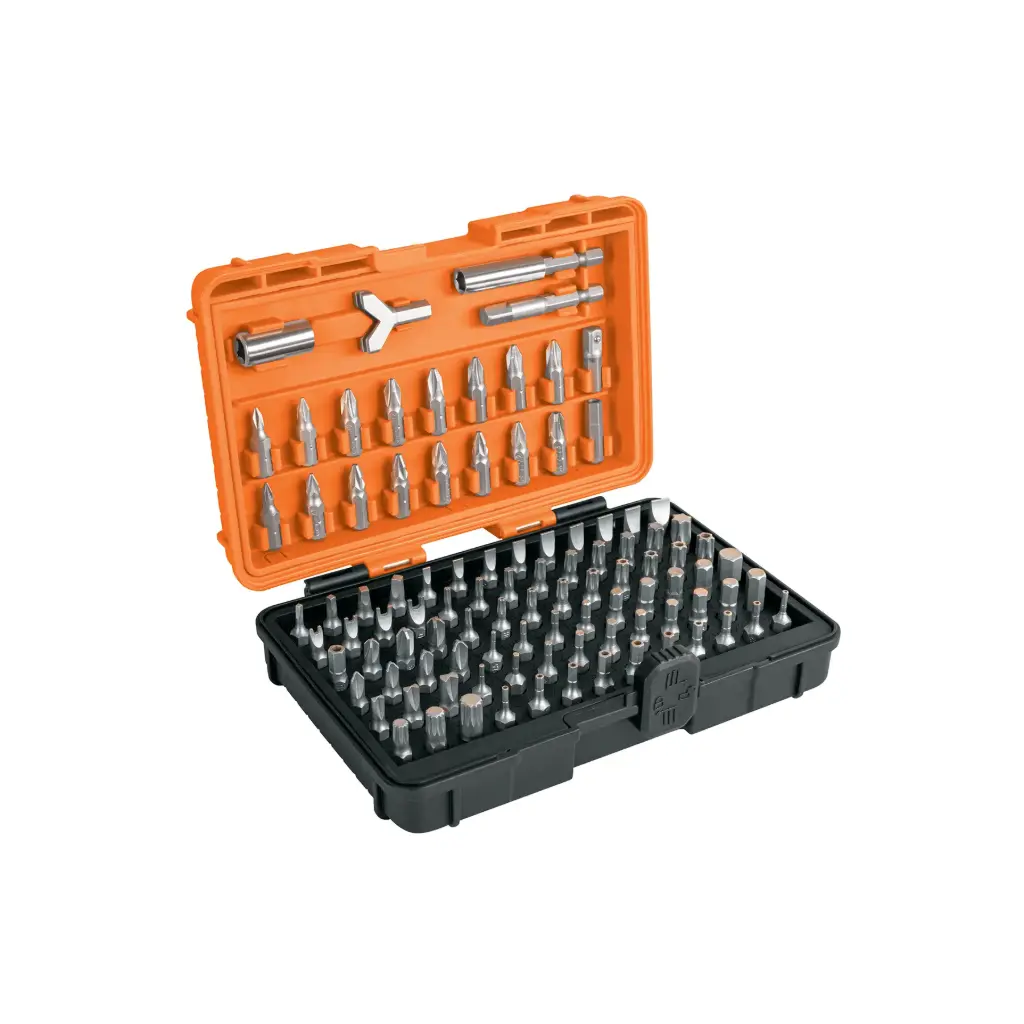 [17794] JUEGO DE PUNTAS MIXTAS , LARGO 1", 100 PIEZAS